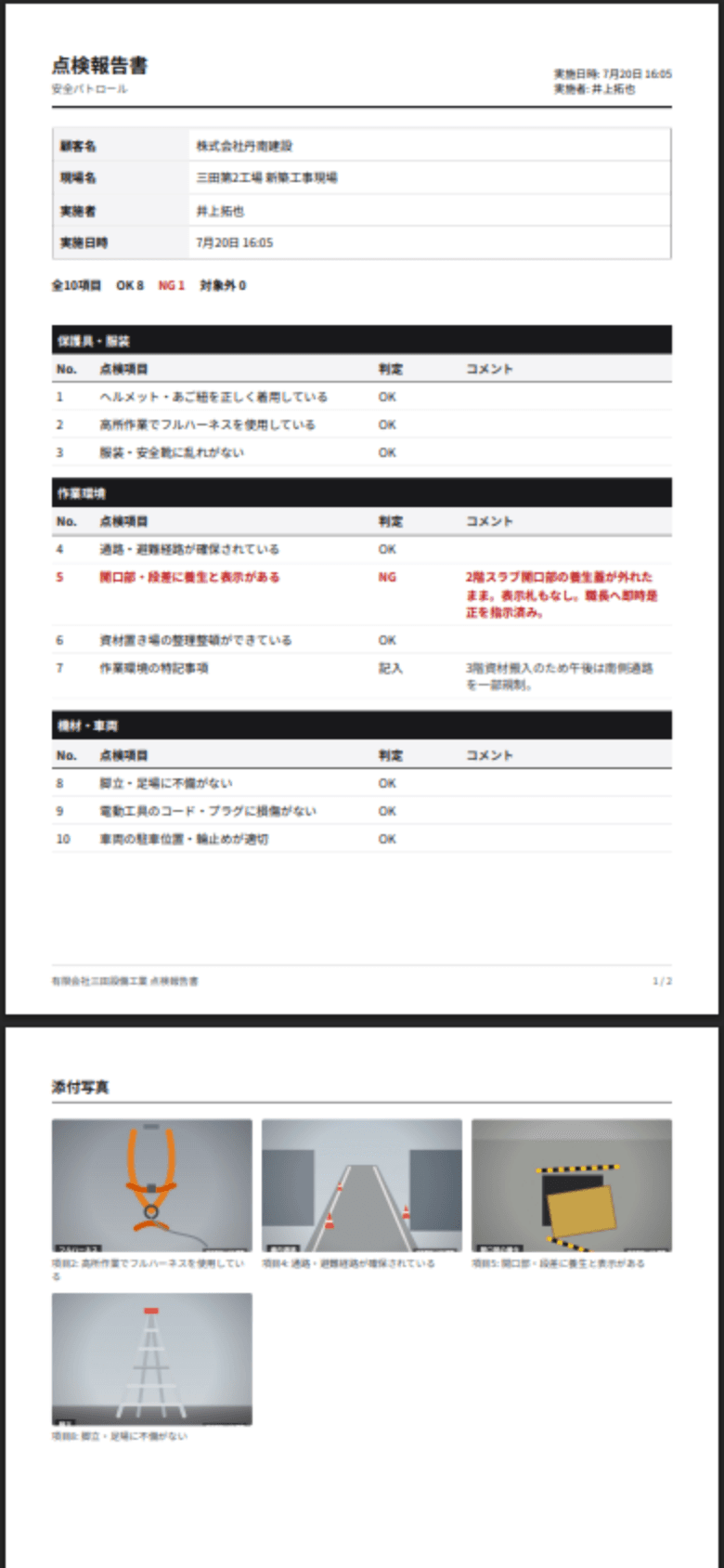 PDF報告書